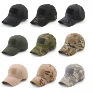 Groothandel DIY Design Hook en Loop Patch Camouflaged Camo Cap Hat
