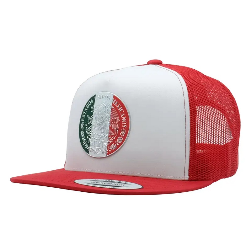 Aangepast 6 paneel Hip Hop Snapback Hat 3D Borduurwerk Logo Flat Bill Gorras Snapback Cap